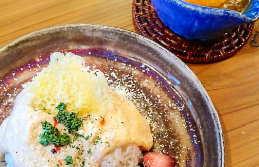 チーズたっぷりクリームカレー