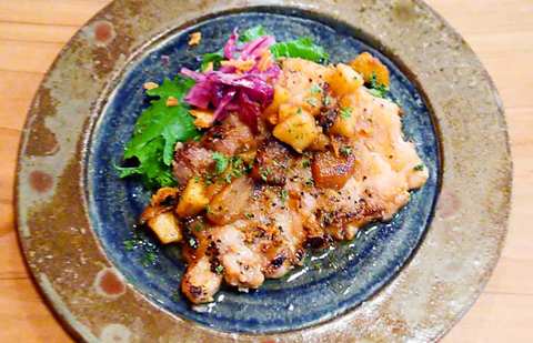 もみじ豚のジンジャーソテー