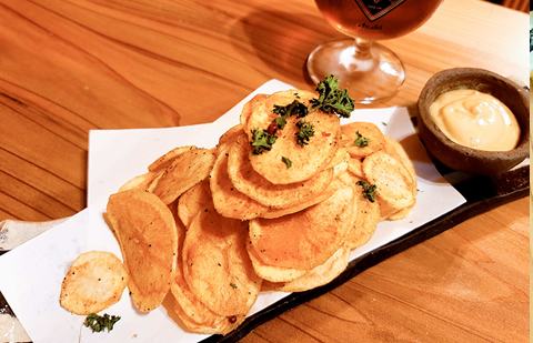 手作りポテトチップス