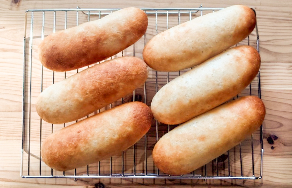 米粉のコッペパン