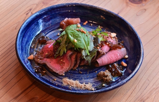 スパイス薫るローストビーフ